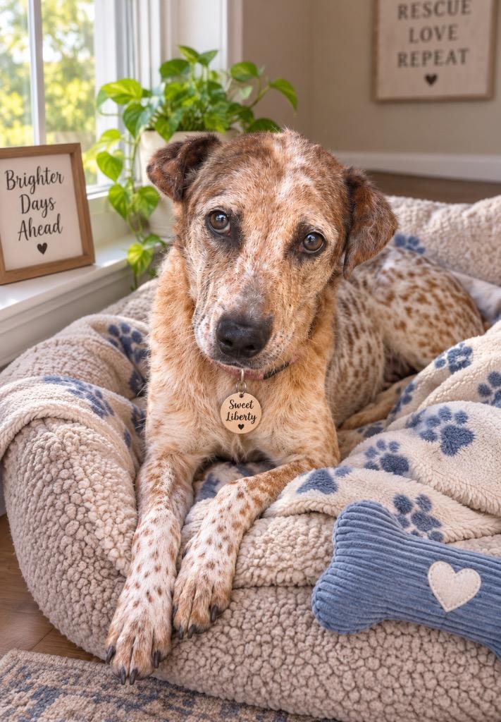 Enlarge Liberty, a Adoptable mixed breed in Centralia, IL image 1/2