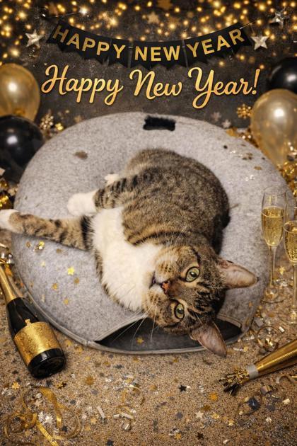 Valentine, ADOPTABLE, Senior Male Domestic Short Hair & Tabby.