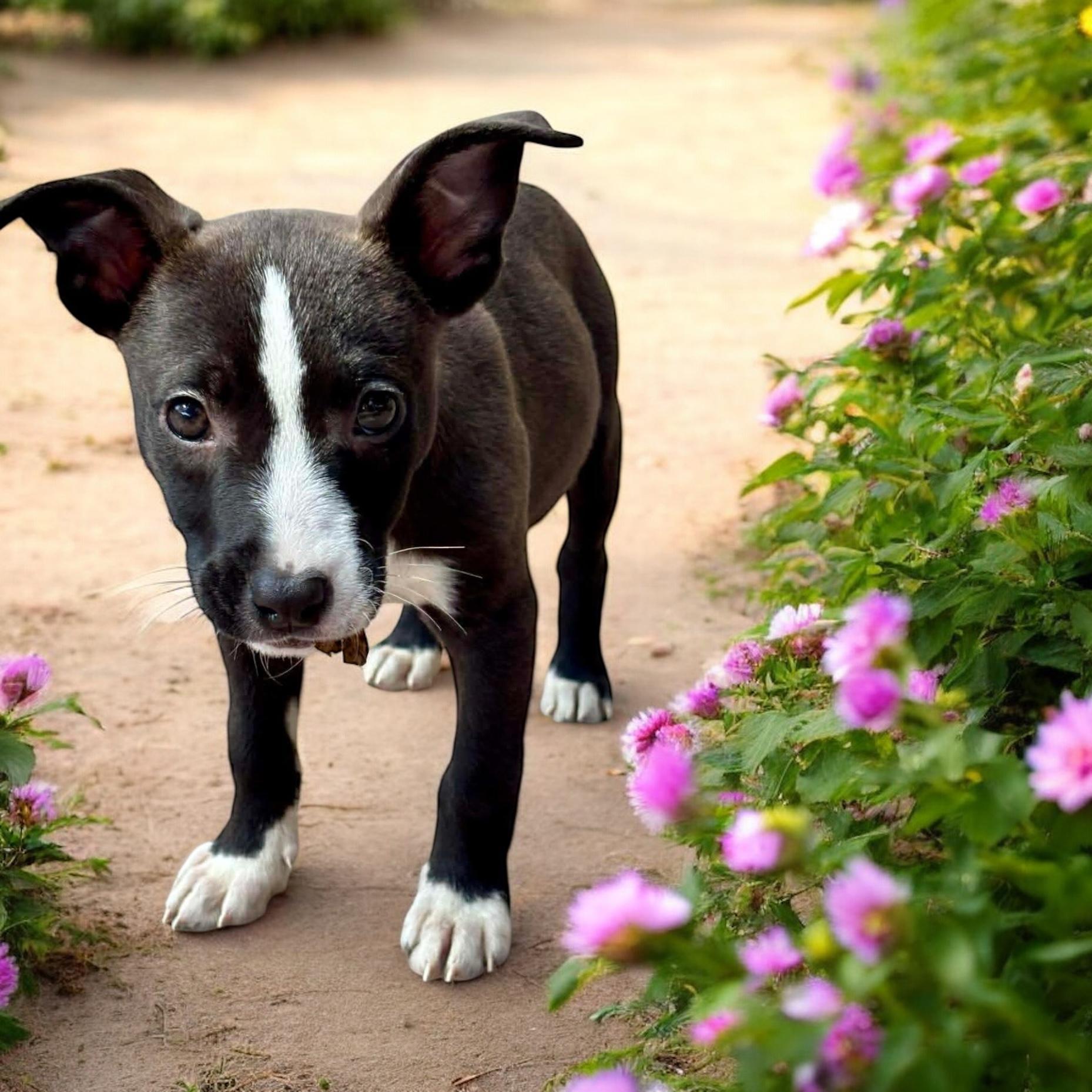 Tiny, ADOPTABLE, Puppy Female Terrier.
