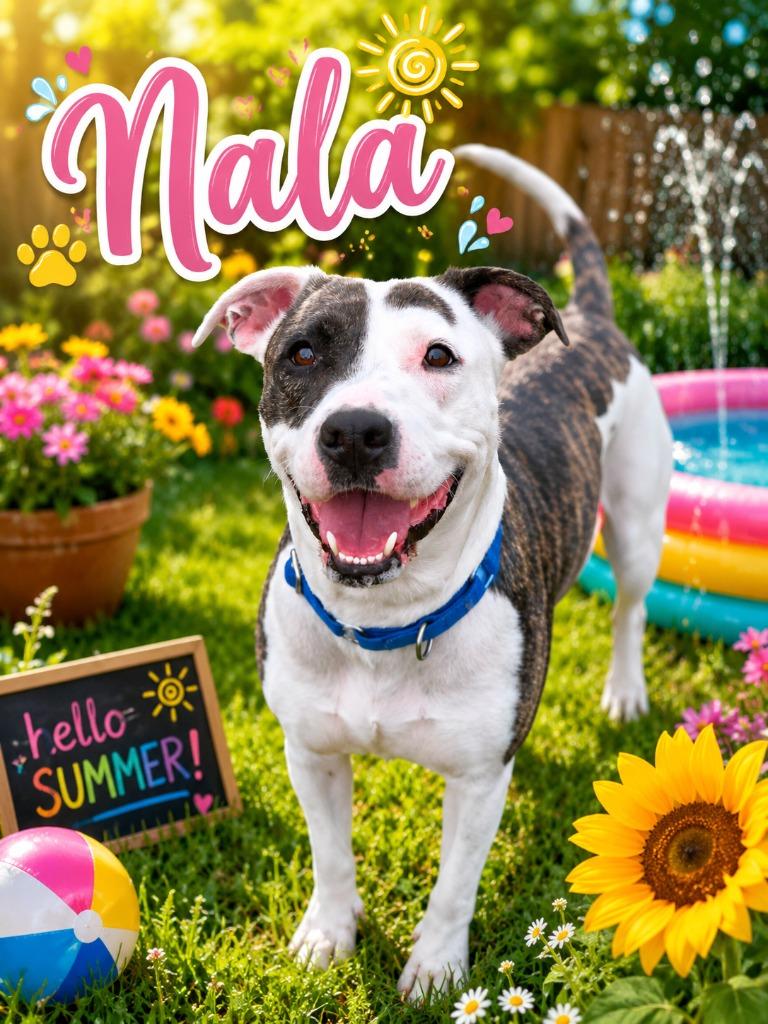 NALA, Adopted, Young Female Pit Bull Terrier.