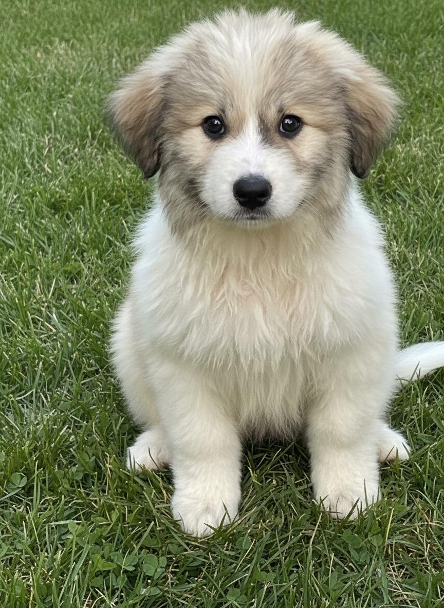 Chloe, ADOPTABLE, Puppy Female Great Pyrenees.
