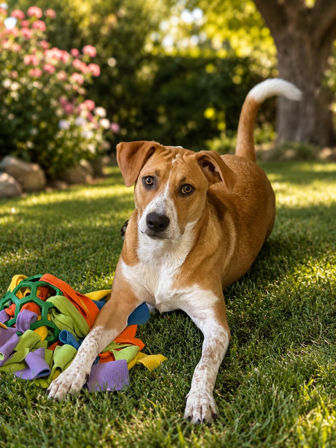 Bella, Adoptable, Young Female Beagle & Labrador Retriever.