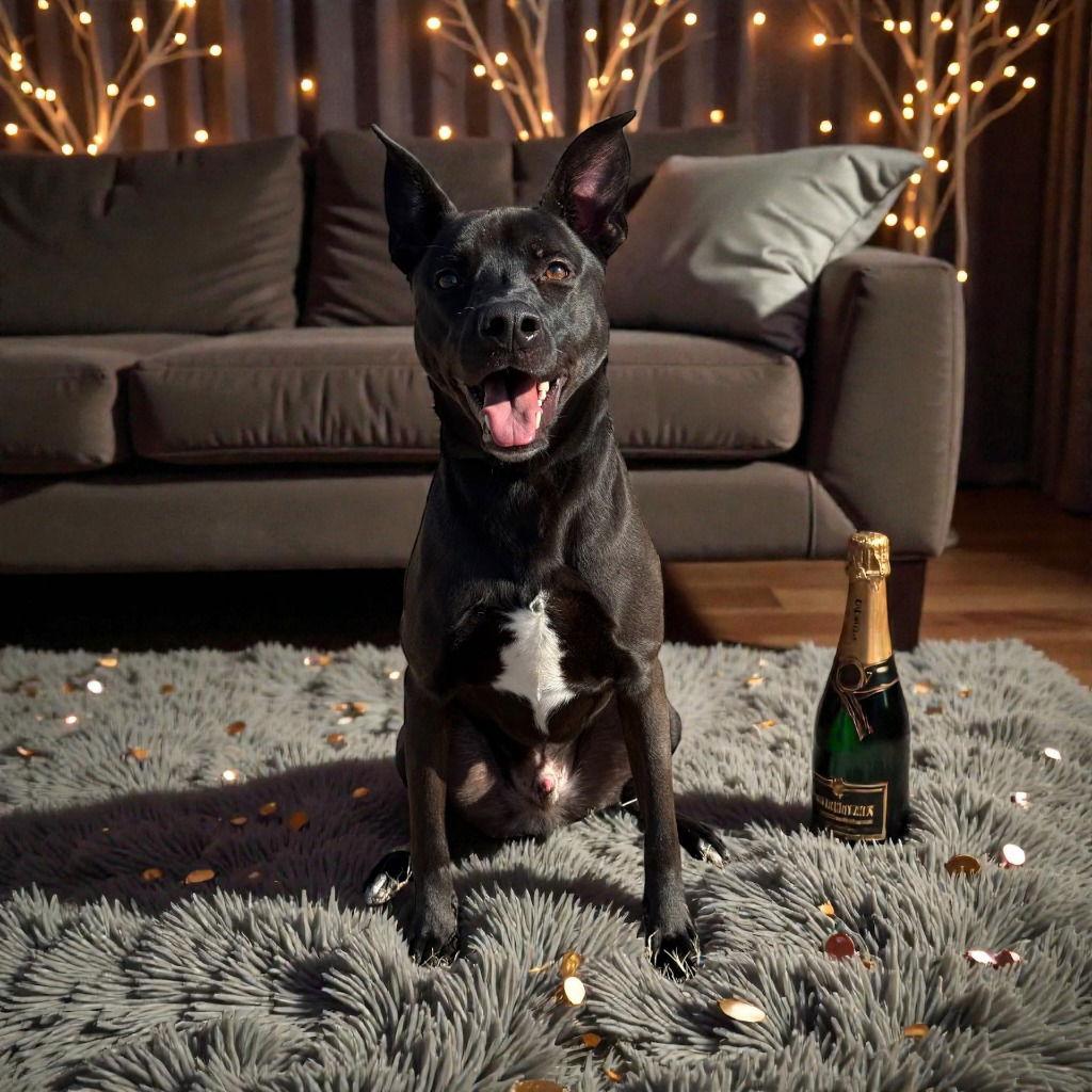 DA 39 Oli, Adoptable, Young Male Labrador Retriever & Shepherd.