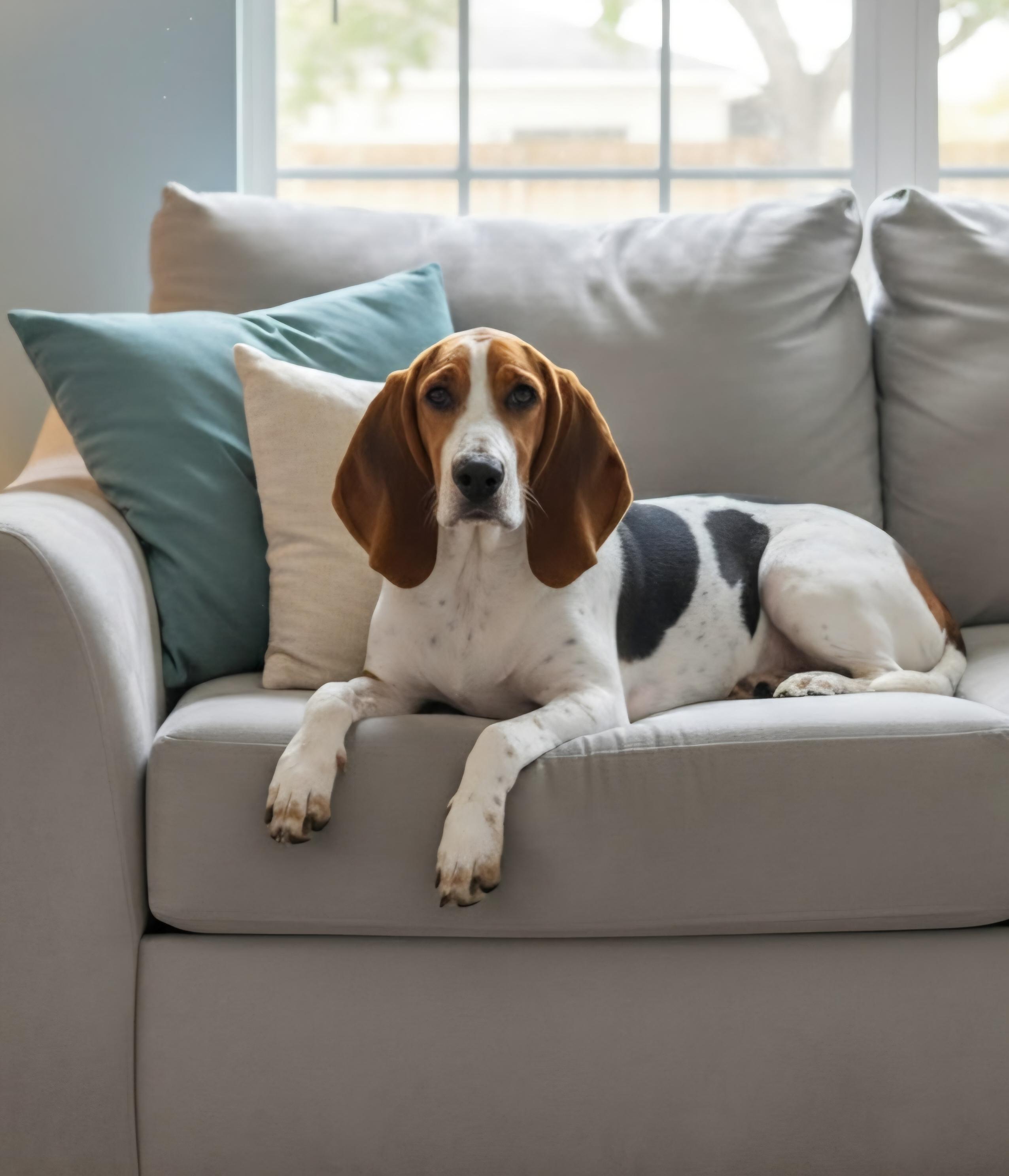 Tequila, Adoptable, Puppy Female Treeing Walker Coonhound.
