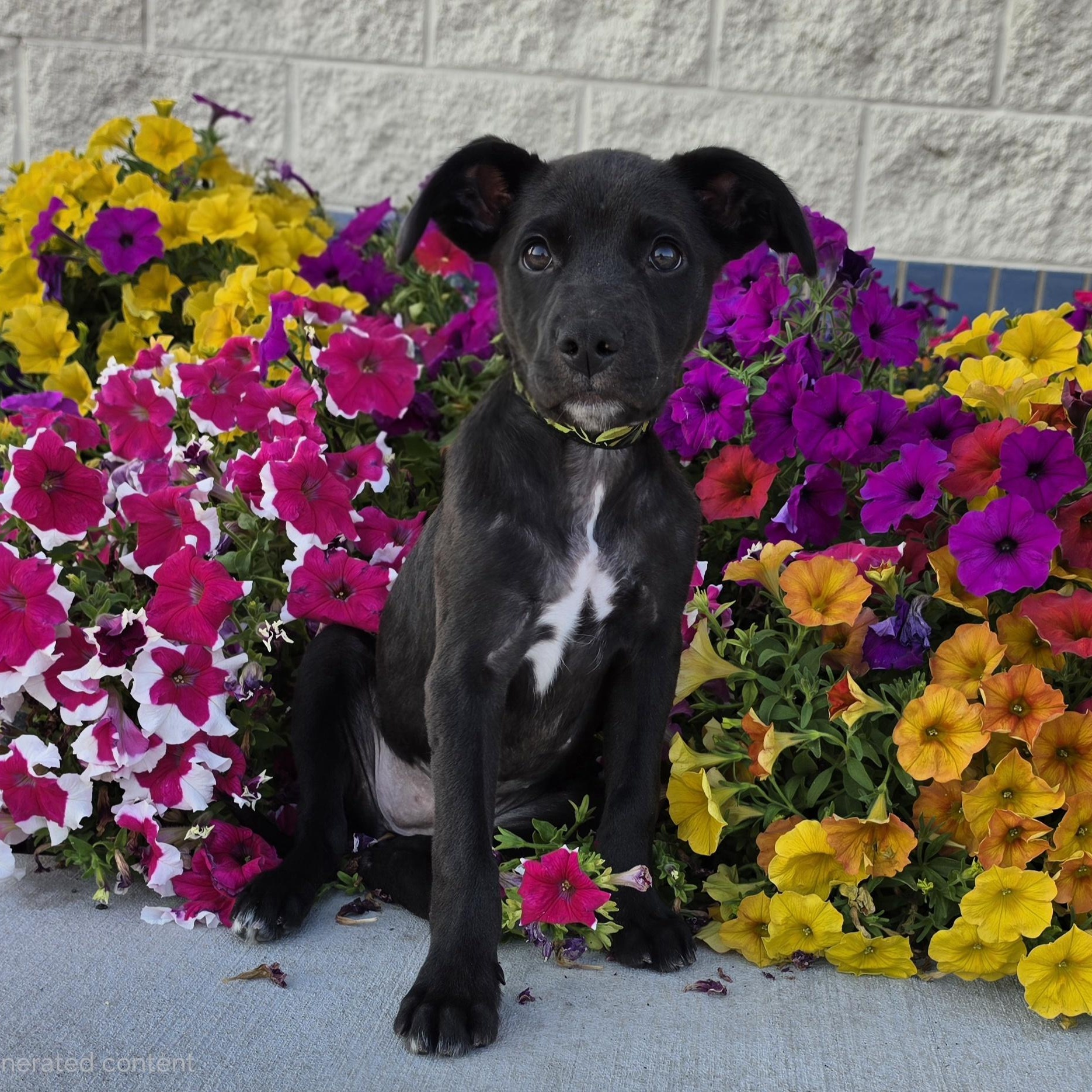 Belle, ADOPTABLE, Puppy Female American Staffordshire Terrier & Siberian Husky.