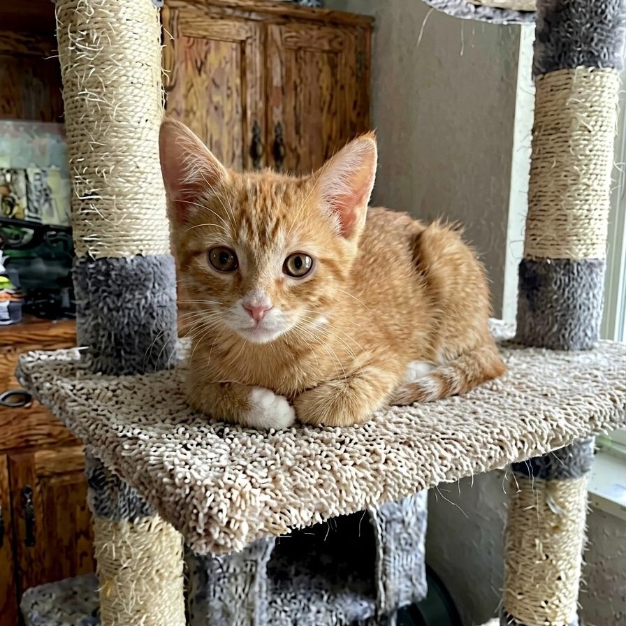 Astra, ADOPTABLE, Kitten Female Tabby.
