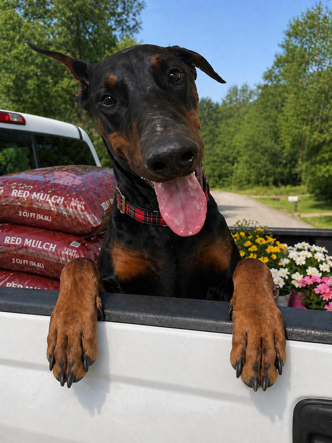 ACE, Adoptable, Young Male Doberman Pinscher.
