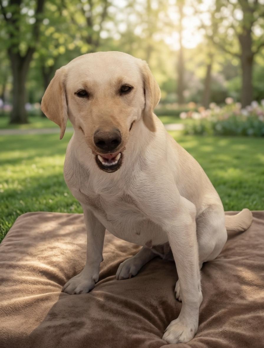 Daisy, ADOPTABLE, Young Female Yellow Labrador Retriever.