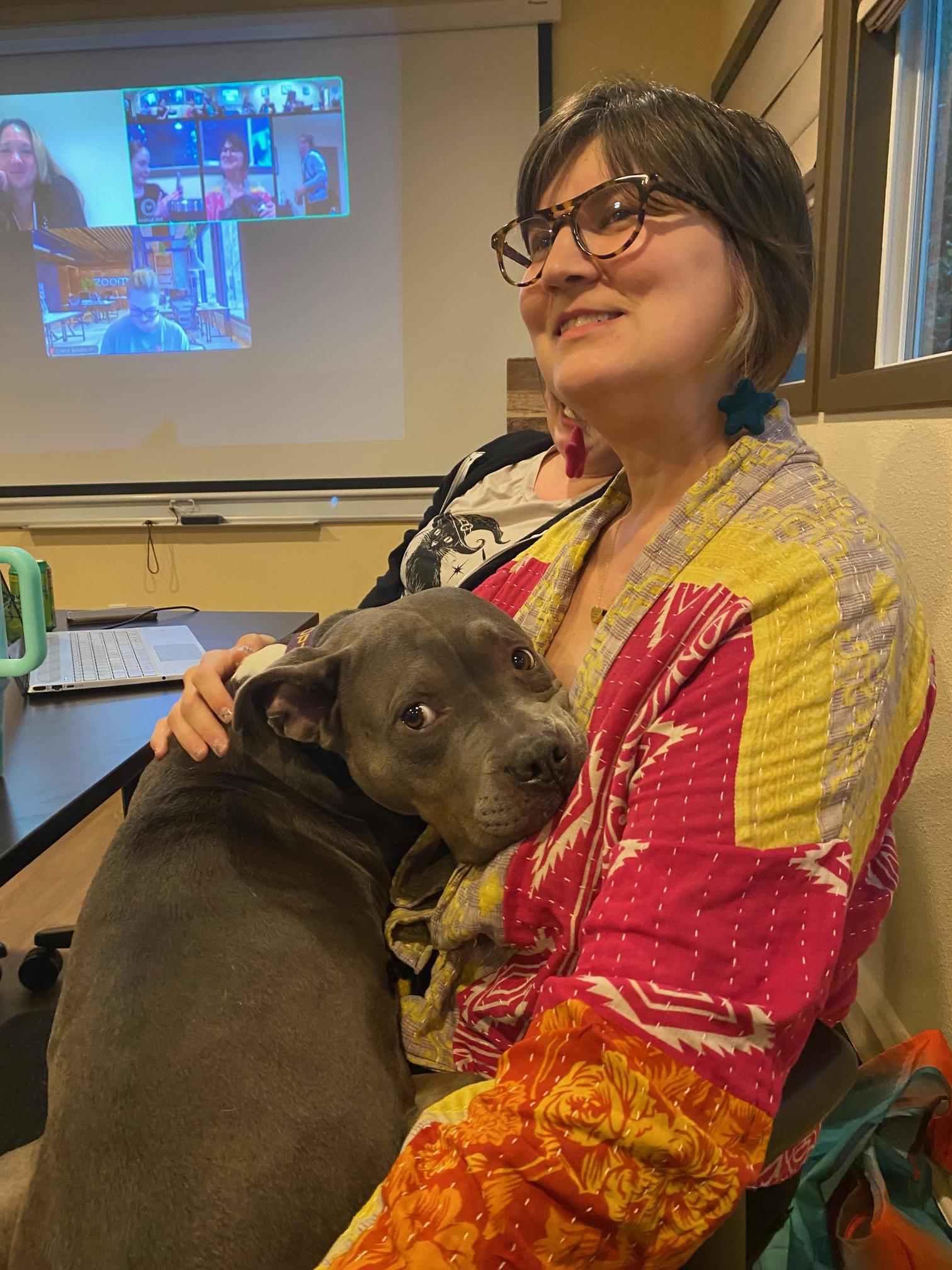 Athena, Adoptable, Adult Female Pit Bull Terrier.