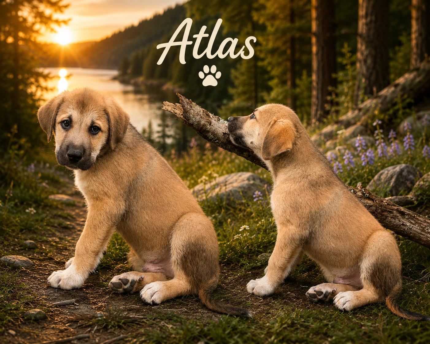 Enlarge Atlas, a Adoptable mixed breed in Chickamauga, GA image 1/6
