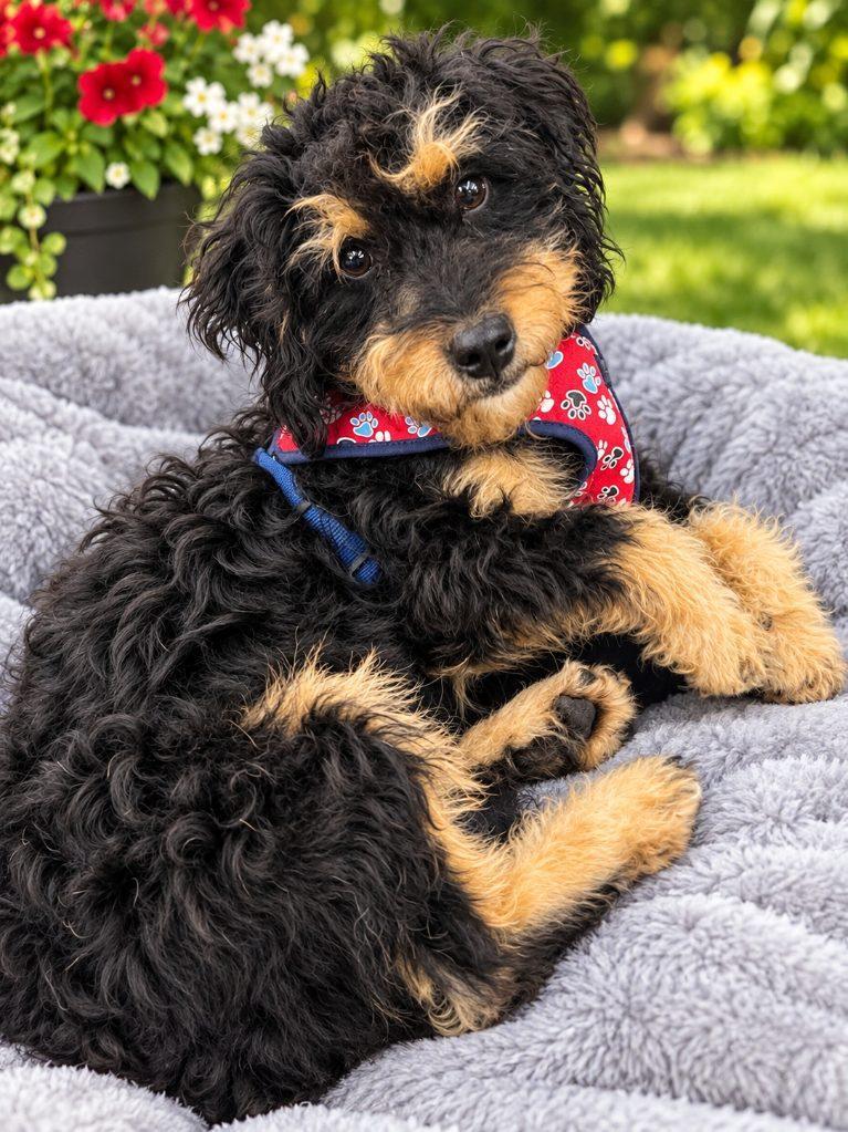 Brennan, Adoptable, Adult Male Cockapoo.