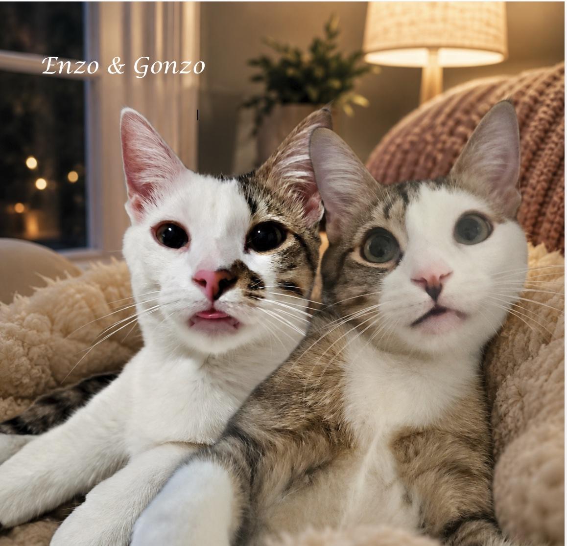 ENZO & GONZO-simply the best!, a ADOPTABLE Tabby in Monrovia, CA image 2/6