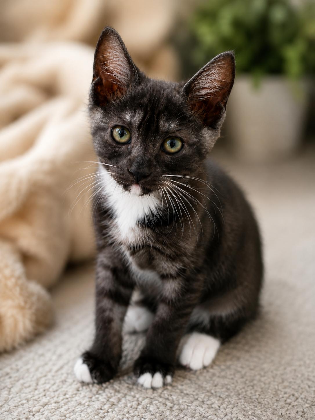 Enlarge Nyx Magnus, an adopted Domestic Short Hair in Phoenix, AZ image 2/3