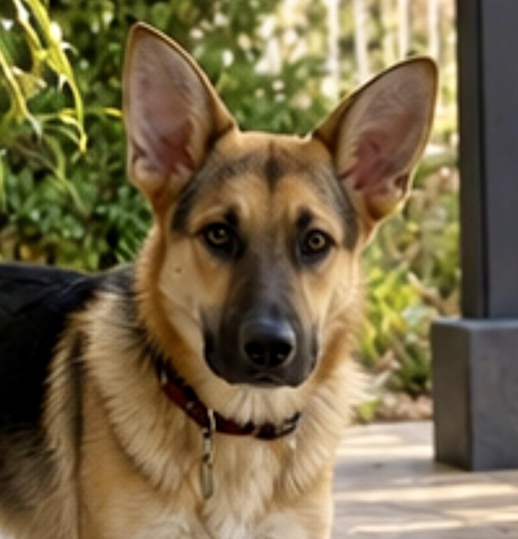 Brisket - MINI Shep, Adoptable, Young Male German Shepherd Dog.