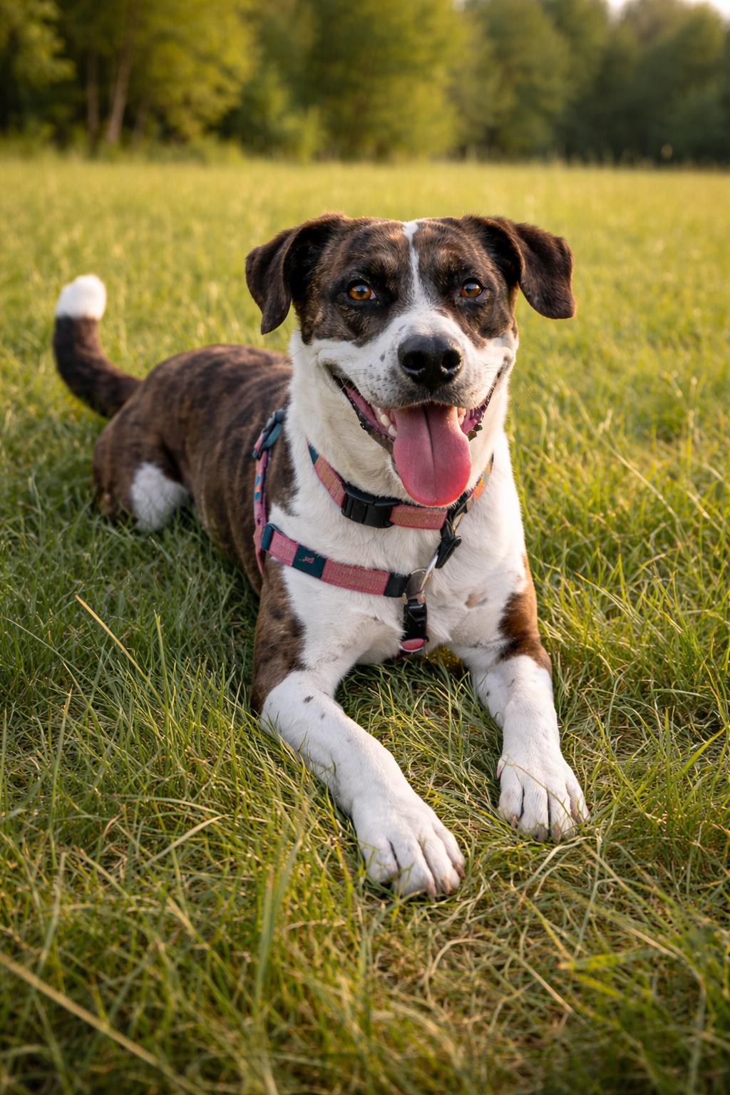 Kari, ADOPTABLE, Young Female American Staffordshire Terrier.