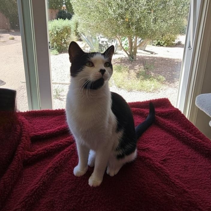 Enlarge Natasha , a ADOPTABLE Tuxedo in SCOTTSDALE, AZ image 2/3