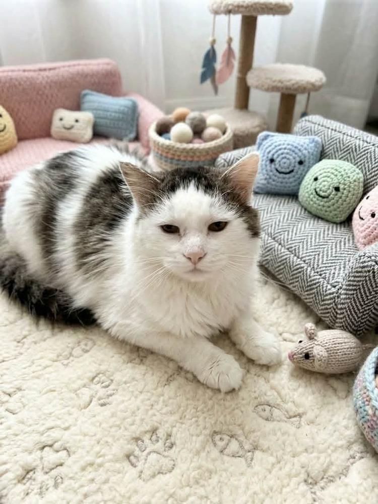 Enlarge Kermit (Cat), a Adoptable mixed breed in Plymouth, MN image 5/6