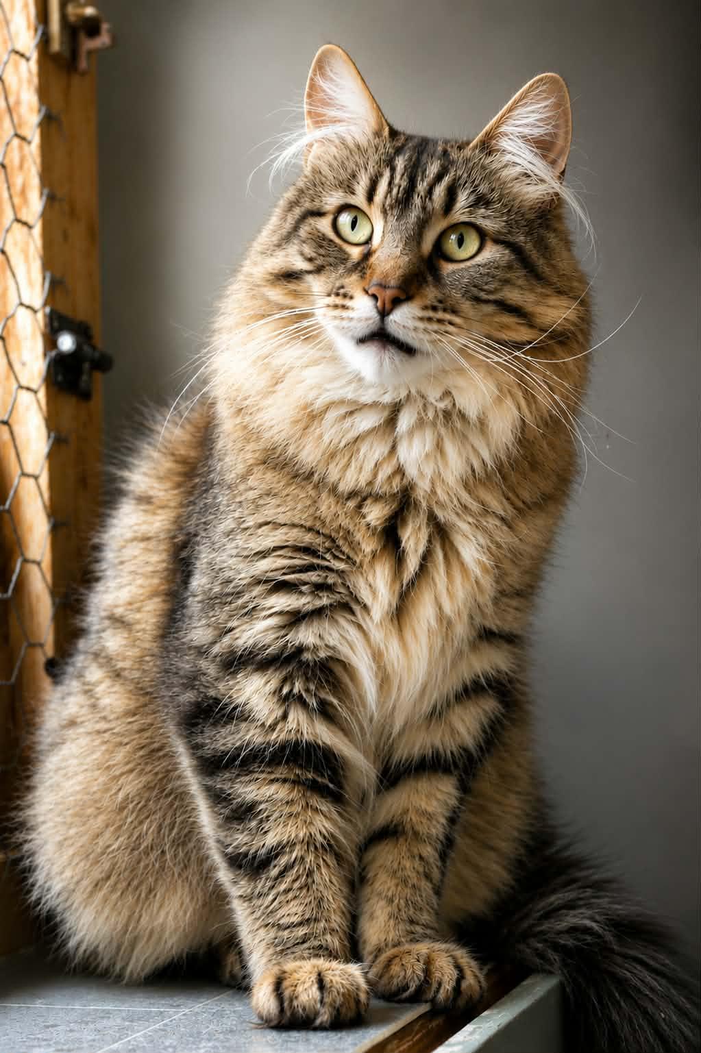 Spud, Adoptable, Adult Male Domestic Long Hair.