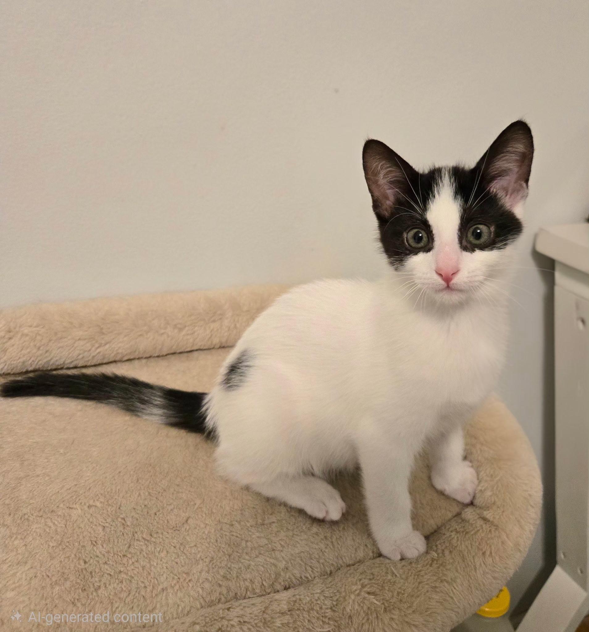Enlarge Puffin, a Adopted Tuxedo in Brighton, MI image 2/6