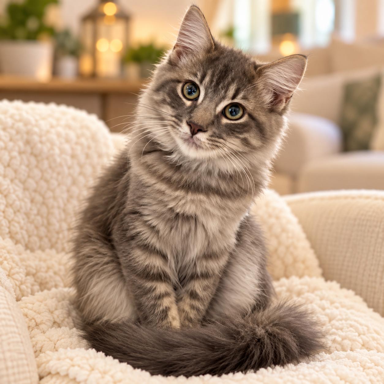 MAISY, Adoptable, Kitten Female Maine Coon.