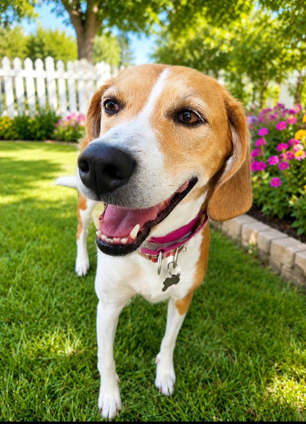 Zoe *sweet & quiet*, Adoptable, Adult Female Beagle & Foxhound.