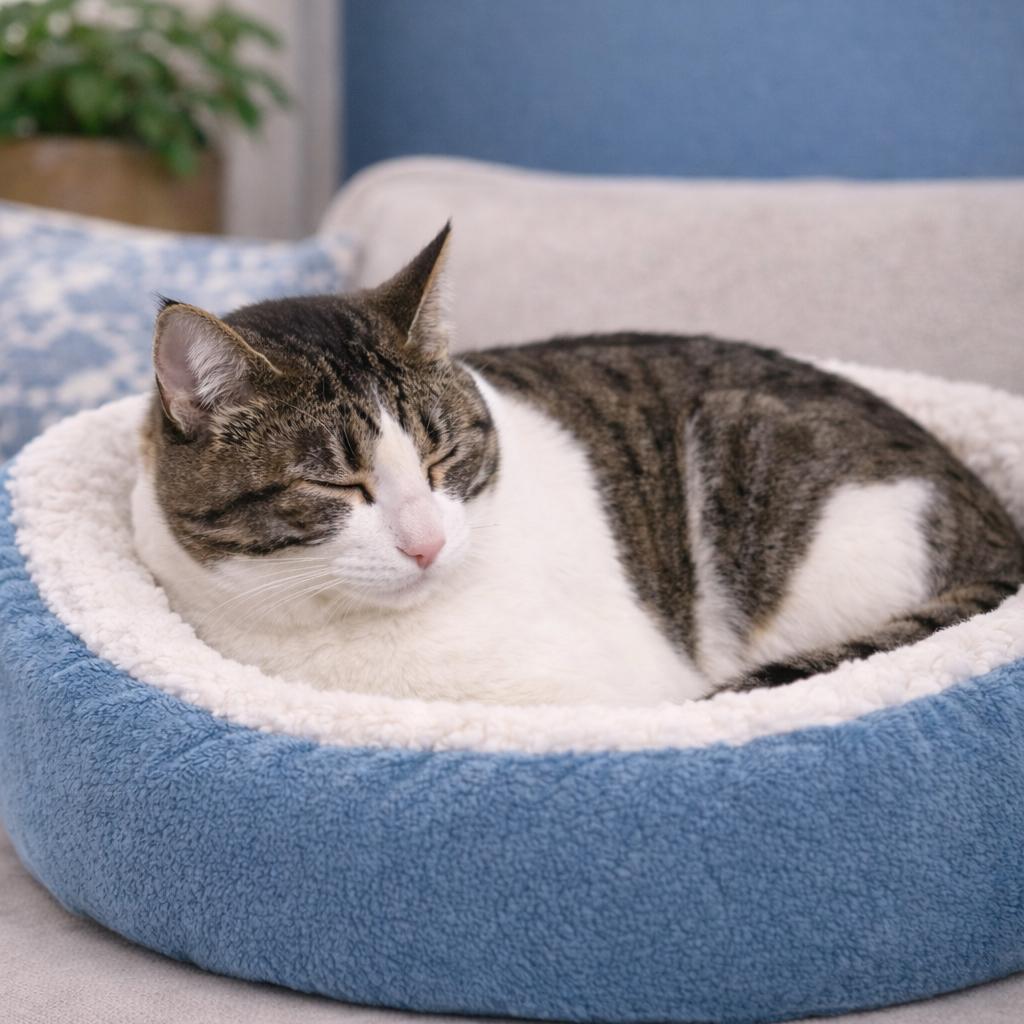 Enlarge Marlo Blue, a ADOPTABLE Domestic Short Hair in Phelan, CA image 3/5