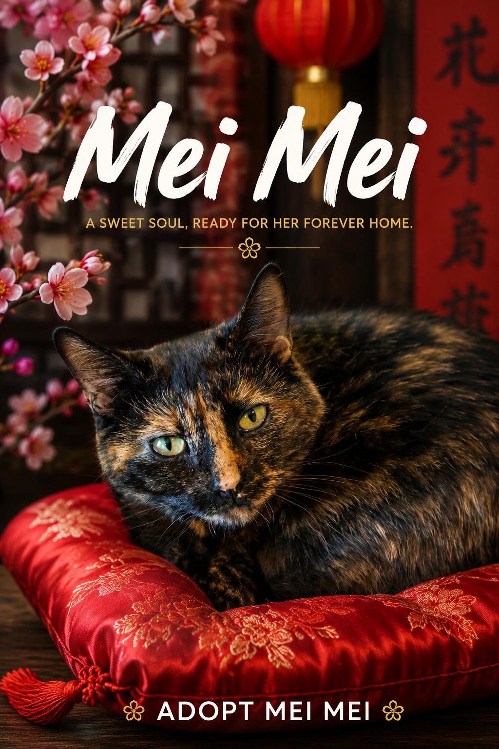 Mei Mei (FCID# 12/10/2025 - 32 Millsboro PS), a Adopted Tortoiseshell in Greenville, DE image 3/3