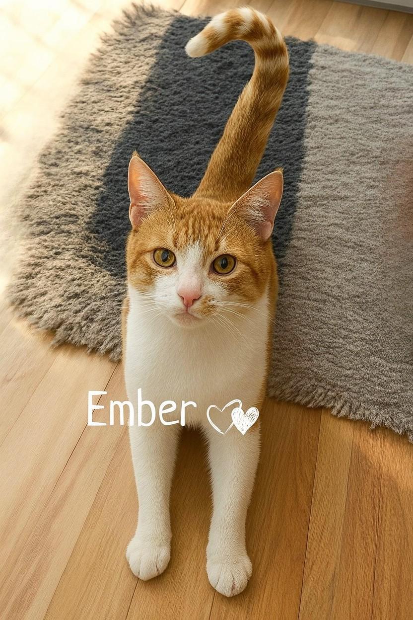 Ember, a Adoptable mixed breed in Hillsboro, TX image 3/4