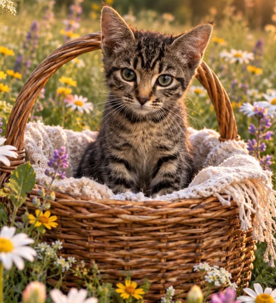 Chessie, Adoptable, Kitten Female Tabby.