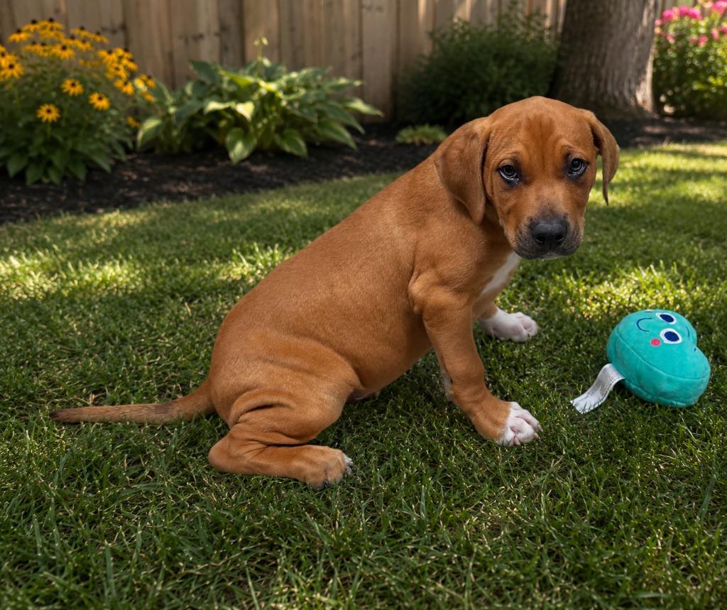 Johnny “Cash-My-Biscuits” Growl, Adoptable, Puppy Male Labrador Retriever.