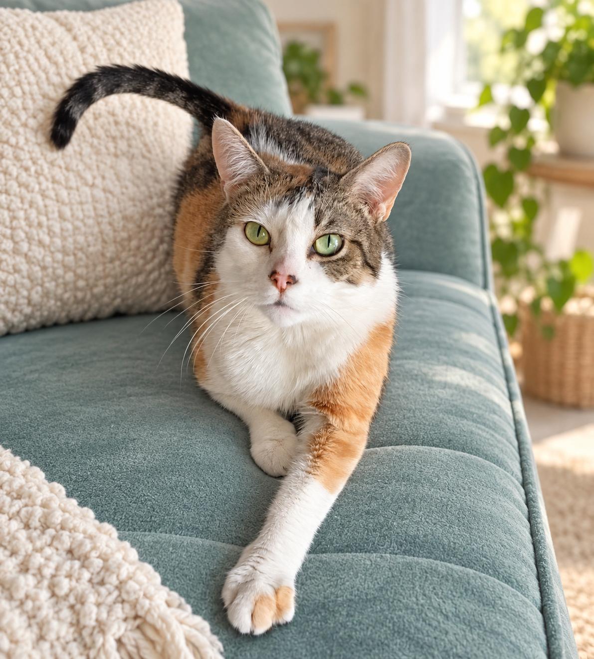 Enlarge Miley (super sweet), a ADOPTABLE Calico in Middlebury, CT image 1/6