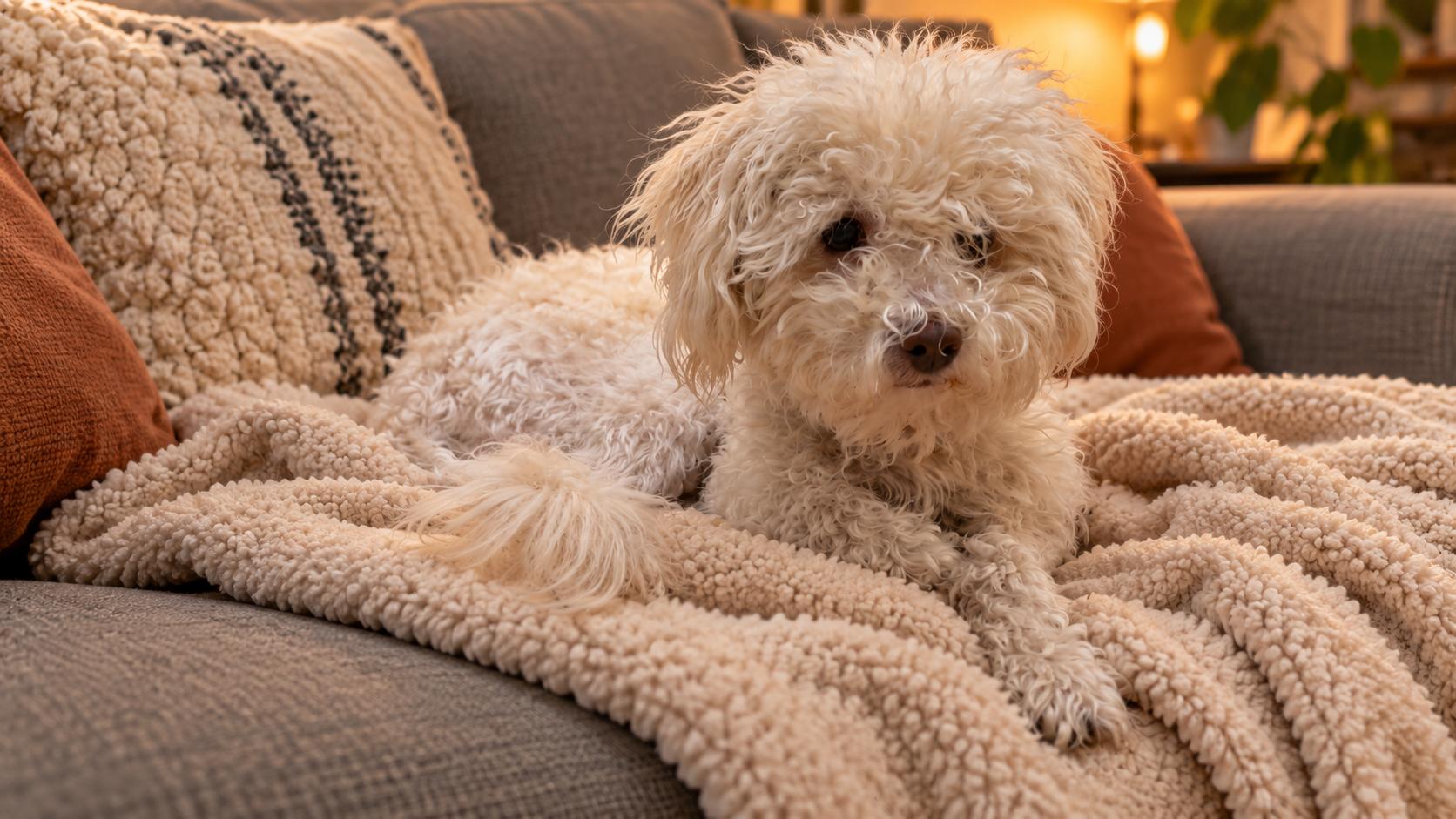 Puppuccino, Adoptable, Young Male Miniature Poodle.