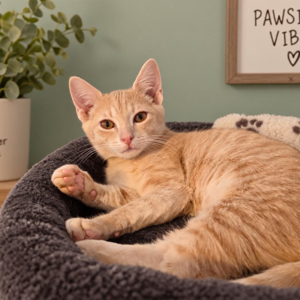 Cider, Adoptable, Kitten Female Domestic Short Hair.