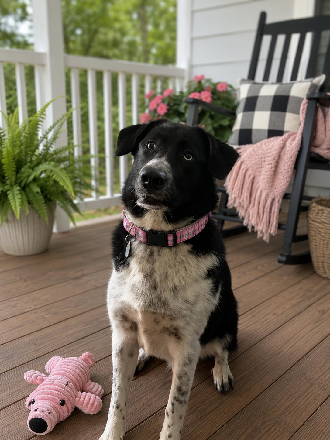 Border collie female, Adopted, Young Female Border Collie.