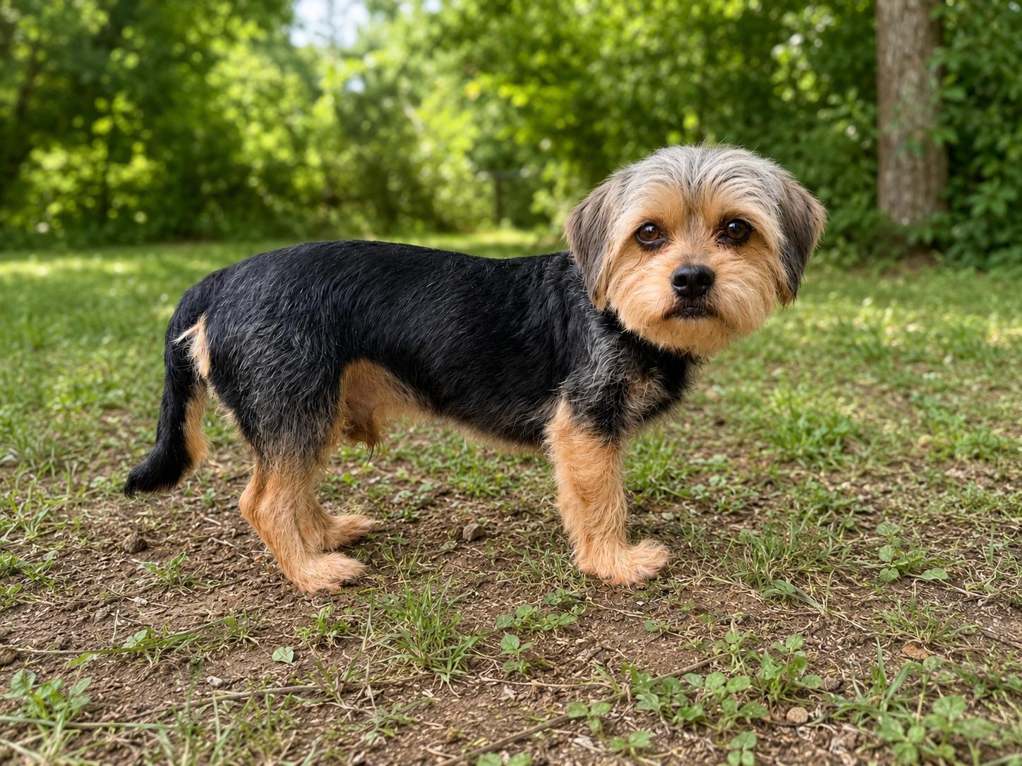 Oliver, ADOPTABLE, Adult Male Yorkshire Terrier & Dachshund.