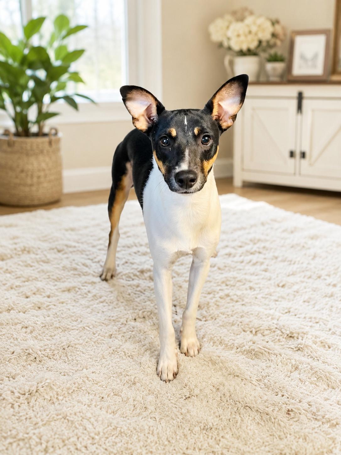 Opie, ADOPTABLE, Adult Male Jack Russell Terrier & Rat Terrier.