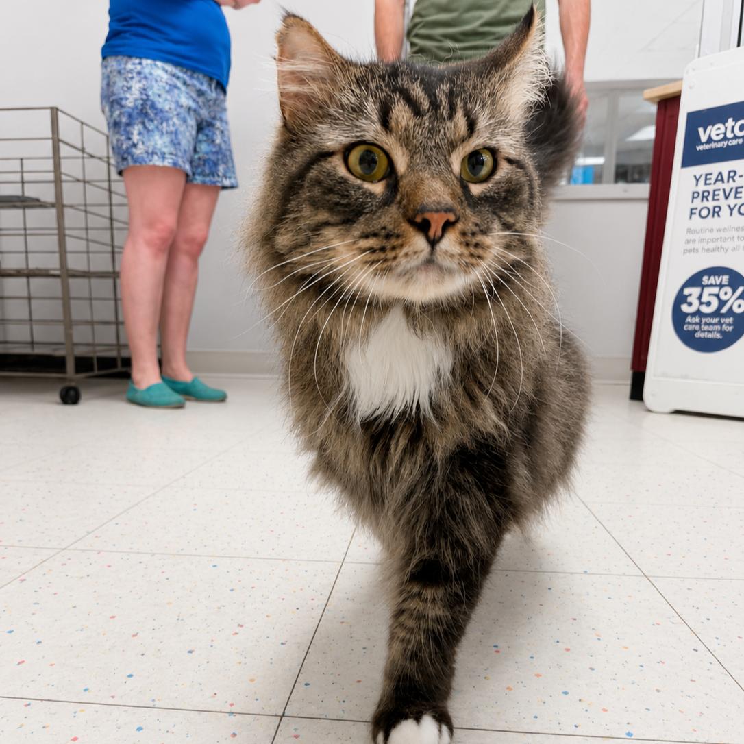 Dewey, a Adoptable Domestic Long Hair in Rochester, NY image 3/3