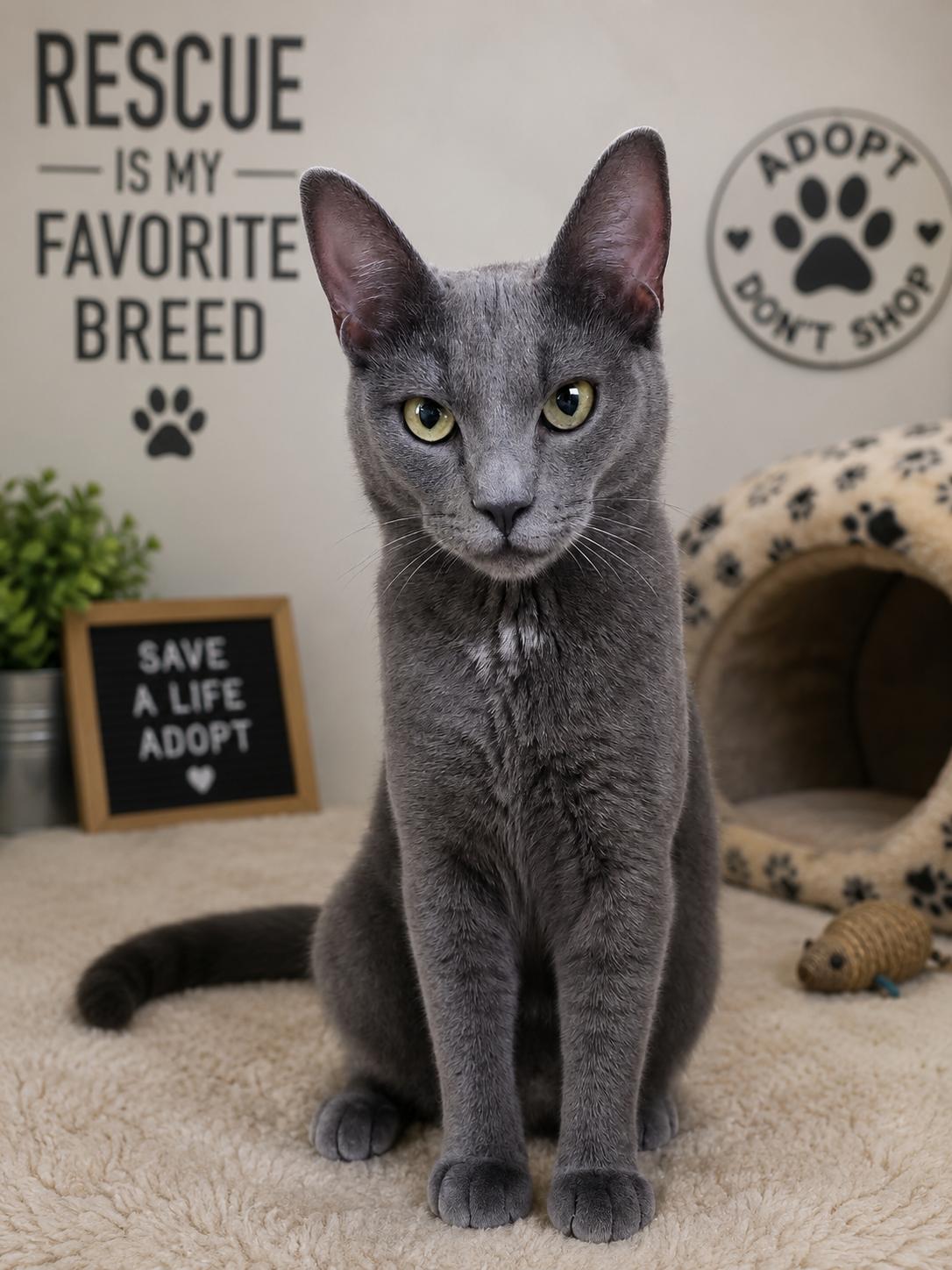 Enlarge Sonic, a ADOPTABLE Domestic Short Hair in Scottsdale, AZ image 3/4