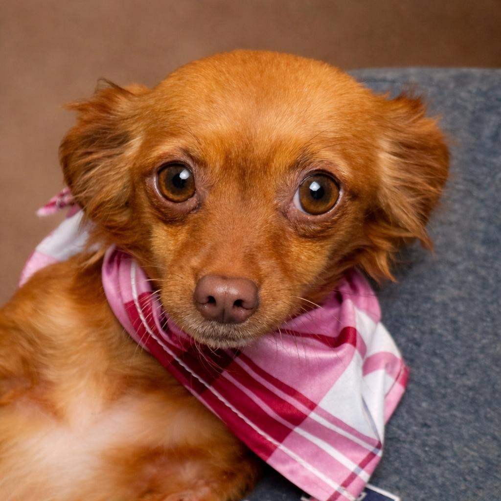 Tamale: A Delicate Little Food Critic With a Big Heart, adopted, Young Female Chihuahua.