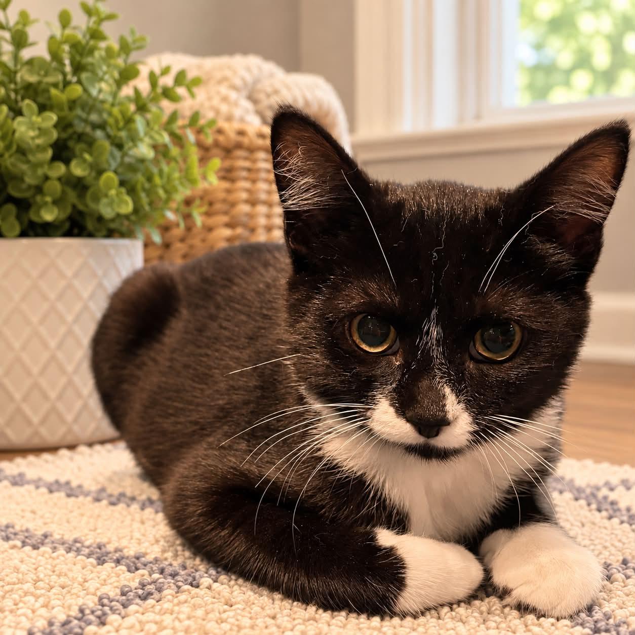 Enlarge Mitts, a Adoptable Domestic Short Hair in Wading River, NY image 3/3