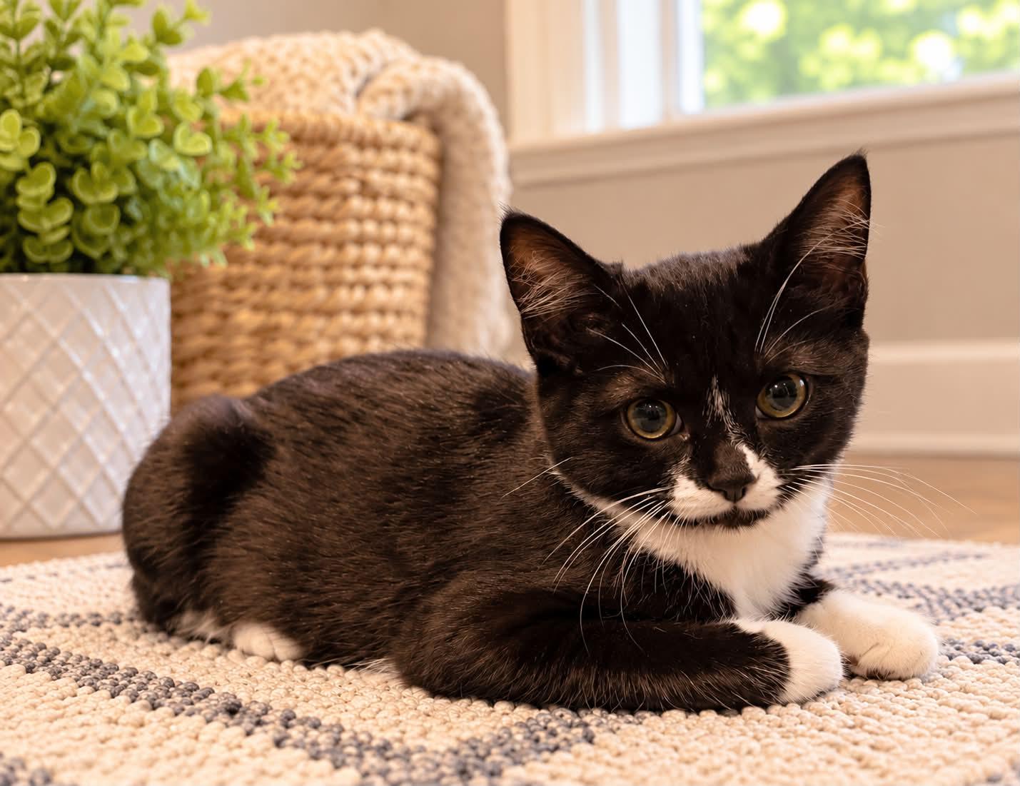 Enlarge Mitts, a Adoptable Domestic Short Hair in Wading River, NY image 1/3