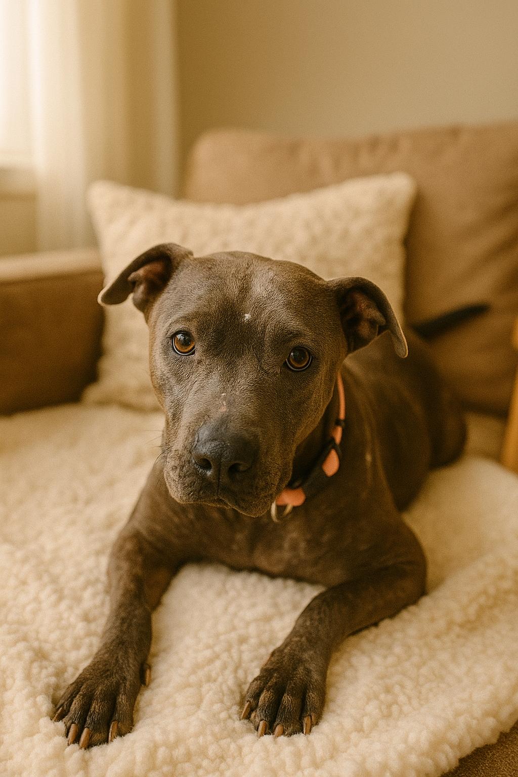 Mocha, an adoptable American Staffordshire Terrier, Labrador Retriever in Brunswick, ME, 04011 | Photo Image 2
