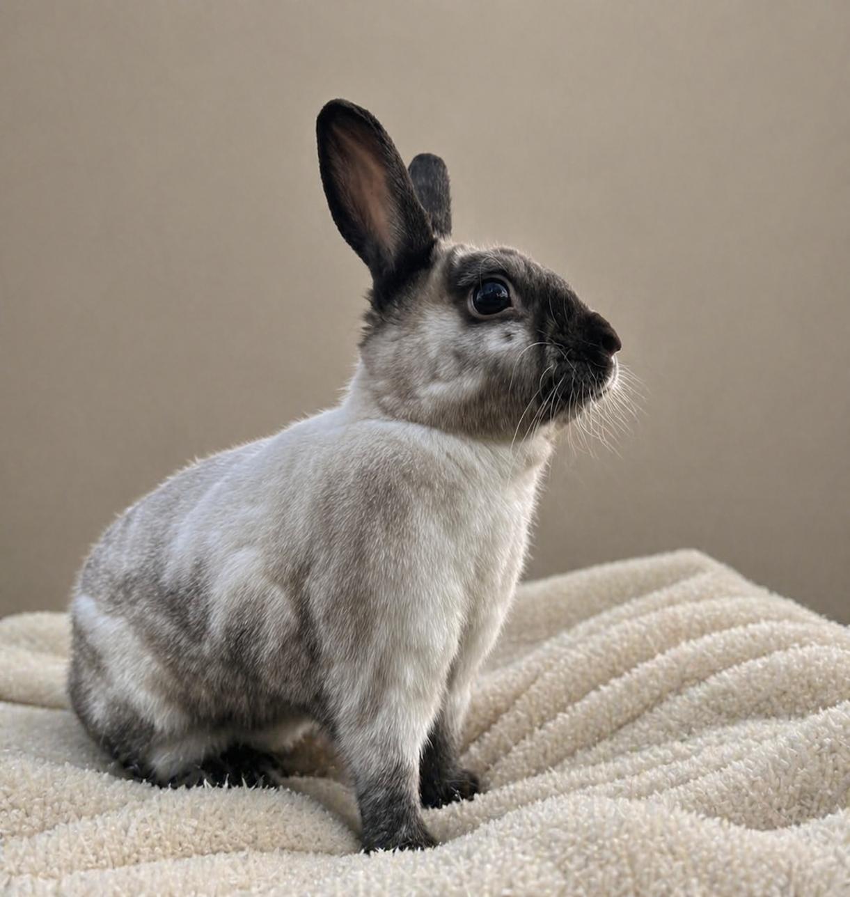 Enlarge Marshy  *Bonded to Charlotte*, a Adoptable Bunny Rabbit in Marshfield, WI image 2/2