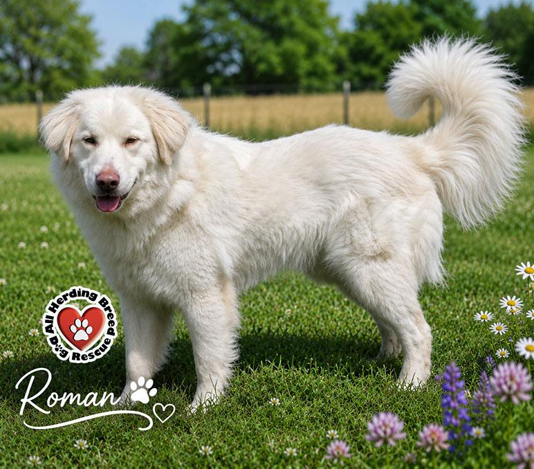 Enlarge Roman, a Adoptable Great Pyrenees in Joliet, IL image 1/3