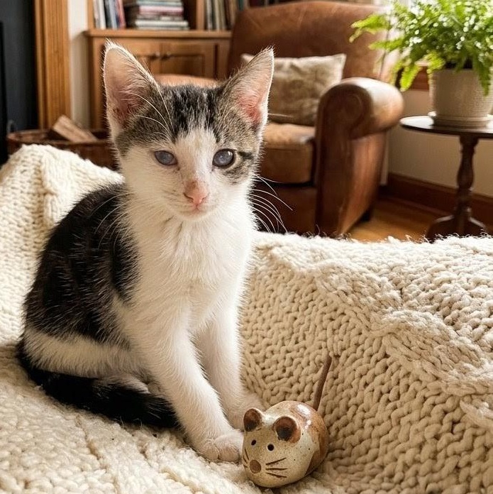 Prince, ADOPTABLE, Kitten Male American Shorthair.