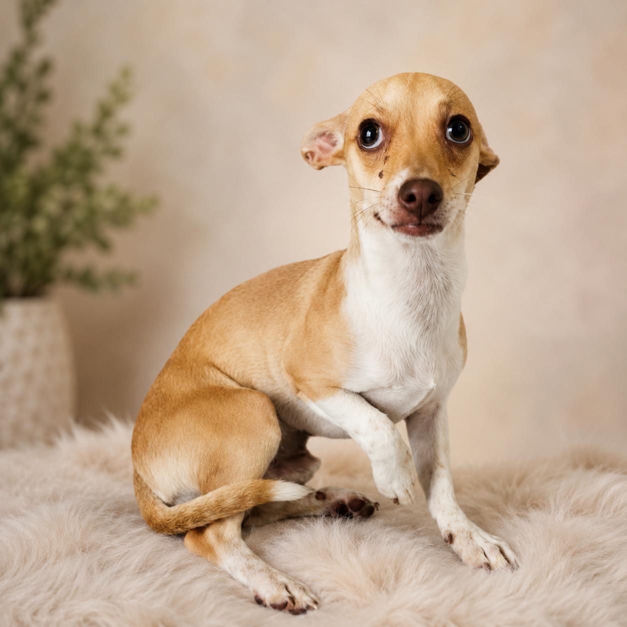 Ratatouille, ADOPTABLE, Young Male Chihuahua.