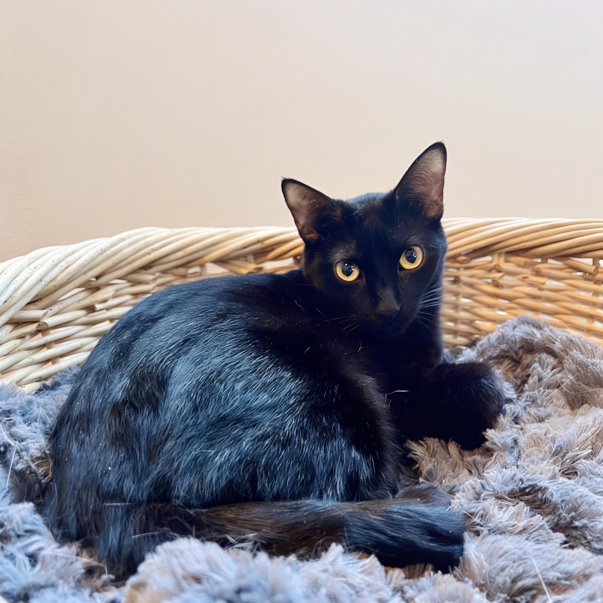 Cal - shy but so, so, sweet, an adoptable Domestic Short Hair in League City, TX image 3/4