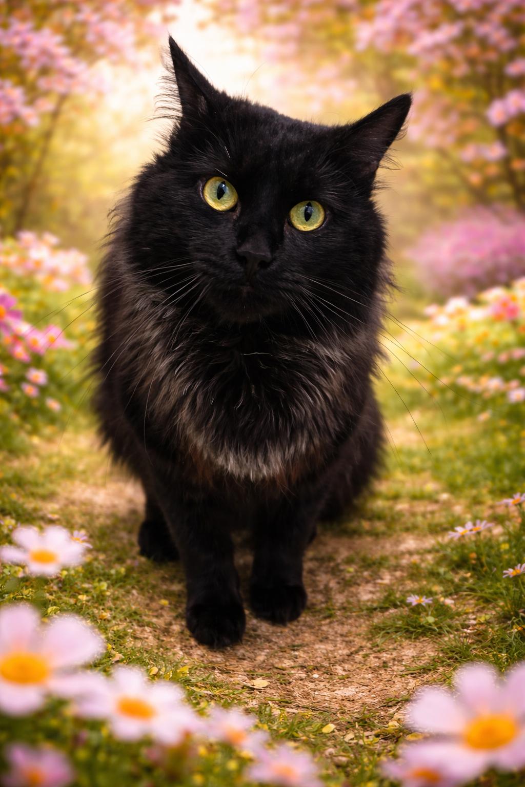 Enlarge Buster, an adoptable Domestic Long Hair in Belleville, MI image 1/3