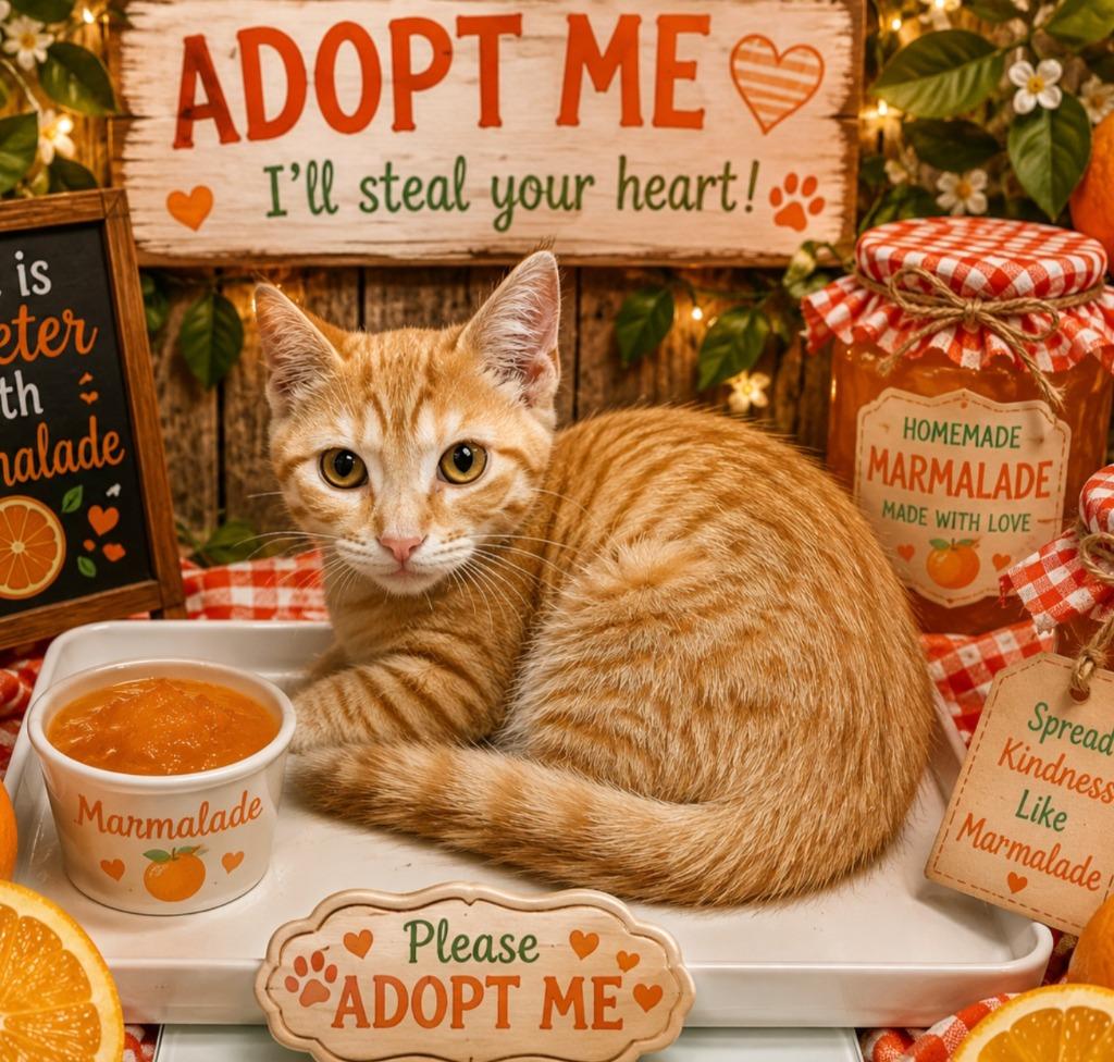 Marmalade, a Adoptable mixed breed in Washington Court House, OH image 3/3