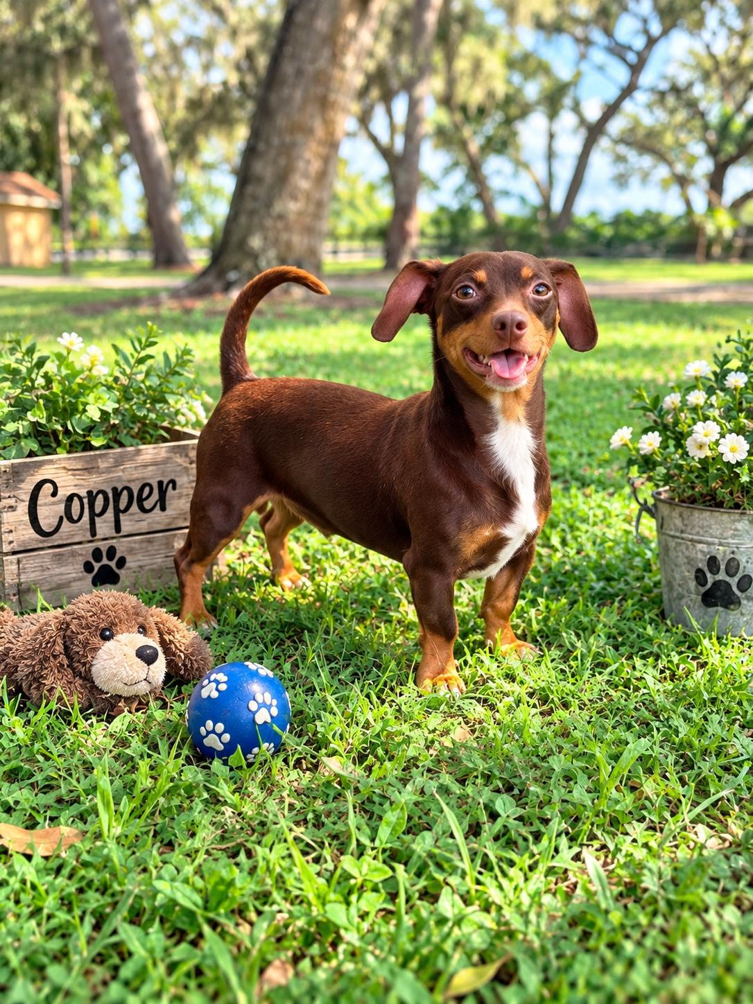 Enlarge Valor & Copper, a Adoptable Chiweenie in Eustis, FL image 2/3